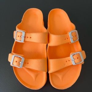 Orange Sandals